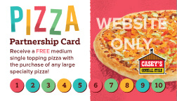 Pizza Partnership Card