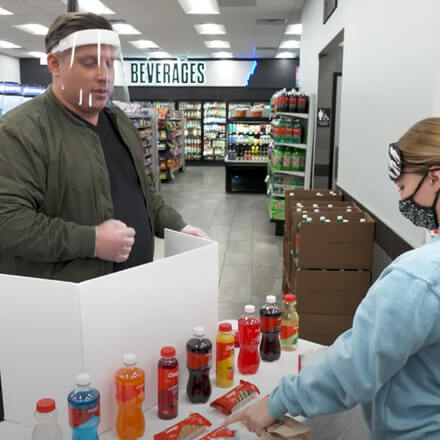 taste testing Casey's Favorites