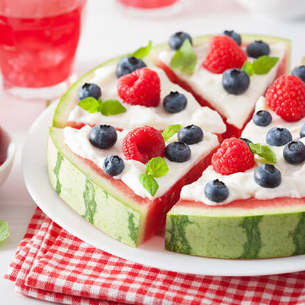watermelon pizza