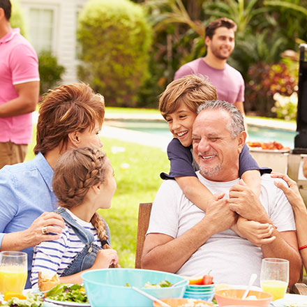 friends grilling out